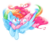Size: 4510x3841 | Tagged: dead source, safe, artist:pinkablue, pinkie pie, rainbow dash, earth pony, pegasus, pony, g4, cute, dashabetes, diapinkes, female, flying, happy, lesbian, mare, pinkie pie riding rainbow dash, ponies riding ponies, riding, ship:pinkiedash, shipping, simple background, transparent background