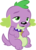 Size: 3552x4987 | Tagged: safe, artist:red4567, spike, spike the regular dog, dog, equestria girls, equestria girls specials, g4, my little pony equestria girls: movie magic, belly, chubby, collar, fat, fat spike, male, simple background, sitting, solo, transparent background, vector