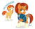 Size: 1200x1000 | Tagged: safe, artist:dm29, stellar flare, sunburst, pony, unicorn, g4, the parent map, accessory theft, backwards cutie mark, cape, clothes, clothes swap, clothing theft, duckface, female, glasses, glowing horn, horn, magic, male, mother and son, mother's day, robe, simple background, sunburst's cloak, sunburst's glasses, telekinesis, transparent background