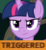 Size: 256x277 | Tagged: safe, edit, edited screencap, screencap, twilight sparkle, alicorn, pony, g4, my little pony: friendship is magic, non-compete clause, cropped, female, meme, solo, triggered, twilight sparkle (alicorn)