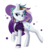 Size: 3000x3000 | Tagged: dead source, safe, artist:colirosablitz, rarity, pony, unicorn, g4, alternate hairstyle, female, high res, looking at you, mare, punk, raripunk, simple background, solo, transparent background