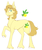 Size: 1989x2349 | Tagged: safe, artist:anyatrix, oc, oc only, oc:golden spruce, earth pony, pony, male, offspring, parent:applejack, parent:prince blueblood, parents:bluejack, simple background, solo, stallion, white background