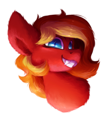 Size: 933x1047 | Tagged: safe, artist:crownedspade, oc, oc only, oc:dusty sprinkles, pony, bust, fangs, male, portrait, simple background, solo, stallion, transparent background