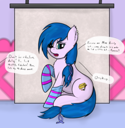 Size: 2781x2840 | Tagged: safe, artist:jacsveus, oc, oc only, pony, clothes, crossdressing, cute, high res, implied rarity, socks, solo, striped socks