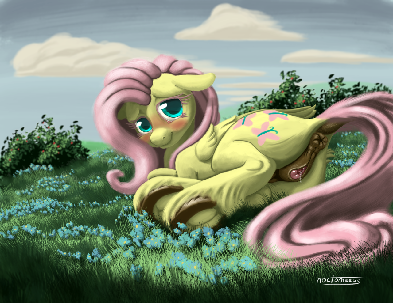 Explicit Alternate Version Artist Noctomaeus Fluttershy