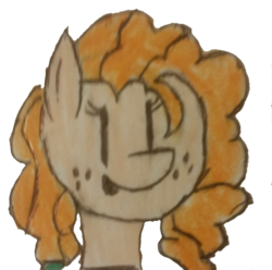 Size: 1480x1470 | Tagged: safe, artist:antique1899, pear butter, earth pony, pony, g4, bust, female, freckles, mother's day, simple background, solo, traditional art, transparent background