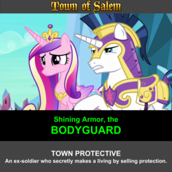 Size: 1920x1920 | Tagged: safe, artist:twilightsporckle, shining armor, pony, g4, town of salem