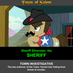 Size: 1920x1920 | Tagged: safe, artist:twilightsporckle, sheriff silverstar, earth pony, pony, g4, male, stallion, town of salem