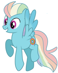 Size: 1961x2442 | Tagged: safe, artist:unicorn-mutual, oc, oc only, pegasus, pony, magical lesbian spawn, male, offspring, parent:fleetfoot, parent:rainbow dash, parents:fleetdash, simple background, solo, stallion, transparent background