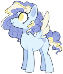 Size: 560x653 | Tagged: safe, artist:elf-hollow, oc, oc only, oc:cyclone, pegasus, pony, female, magical lesbian spawn, mare, offspring, parent:pinkie pie, parent:twilight sparkle, parents:twinkie, simple background, solo, transparent background, two toned wings