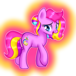 Size: 2048x2048 | Tagged: safe, artist:doraeartdreams-aspy, storybelle, pony, g4, base used, cute, gradient background, high res, smiling