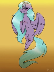 Size: 1536x2048 | Tagged: safe, artist:littlecritter, oc, oc:ember, pegasus, pony, eyes closed, female, stitches