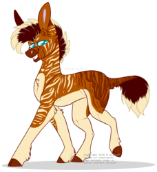 Size: 1036x1137 | Tagged: safe, artist:wolfs42, oc, oc only, oc:ace, pony, quagga, simple background, solo, transparent background