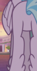 Size: 373x718 | Tagged: safe, screencap, silverstream, pony, non-compete clause, butt, cropped, female, plot, solo