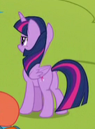 Size: 136x185 | Tagged: safe, screencap, twilight sparkle, alicorn, pony, g4, non-compete clause, butt, cropped, plot, twilight sparkle (alicorn)