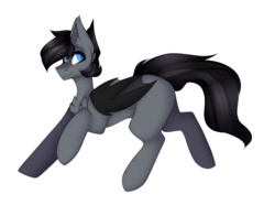 Size: 2993x2225 | Tagged: safe, artist:umiimou, oc, oc only, oc:juneau, bat pony, pony, high res, male, simple background, solo, stallion, transparent background