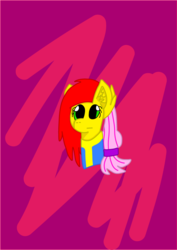 Size: 597x844 | Tagged: safe, artist:terminalhash, oc, oc only, oc:rouzfirecarrot, pony, clothes, jumpsuit, solo, vault suit, vector