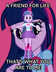 Size: 1024x1307 | Tagged: safe, twilight sparkle, alicorn, equestria girls, g4, 3d, bowtie, female, gmod, looking at you, open mouth, solo, t pose, twilight sparkle (alicorn), zoom layer