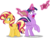 Size: 6443x4877 | Tagged: safe, artist:vector-brony, sunset shimmer, twilight sparkle, alicorn, pony, unicorn, equestria girls, equestria girls specials, g4, my little pony equestria girls: better together, my little pony equestria girls: forgotten friendship, absurd resolution, book, cute, female, freakout, levitation, magic, mare, open mouth, rearing, screaming, shimmerbetes, simple background, smiling, telekinesis, that pony sure does love books, tongue out, transparent background, twilight sparkle (alicorn)