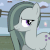 Size: 560x560 | Tagged: safe, edit, edited screencap, screencap, marble pie, earth pony, pony, g4, hearthbreakers, animated, caption, cropped, cute, female, happy, looking back, marblebetes, mare, mm-hmm, open mouth, raised hoof, reaction image, solo