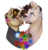 Size: 1024x1072 | Tagged: safe, artist:legendaryshadee, pony, bust, doctor strange, flower, gay, heart eyes, male, marvel, mlem, ponified, portrait, shipping, silly, simple background, tongue out, tony stark, transparent background, wingding eyes