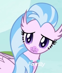 Size: 472x554 | Tagged: safe, screencap, silverstream, pony, non-compete clause, 3:, cropped, cute, diastreamies, female, sad, solo