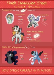 Size: 969x1334 | Tagged: safe, artist:redpalette, pony, unicorn, commission, commission info, cute, digital art, traditional art