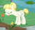 Size: 184x157 | Tagged: safe, screencap, summer breeze, pegasus, pony, g4, non-compete clause, background pony, cropped, eyes closed, flower, hair bun, smelling, solo