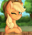 Size: 1159x1256 | Tagged: safe, artist:deraniel, applejack, earth pony, pony, g4, halfbody, one eye closed, shading, smiling, wink