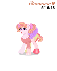 Size: 3281x4096 | Tagged: safe, artist:cinnamon-swirls, oc, oc only, oc:turbid treetop, hybrid, blushing, interspecies offspring, offspring, parent:discord, parent:fluttershy, parents:discoshy, pigtails, simple background, solo, transparent background
