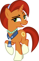 Size: 1500x2356 | Tagged: safe, artist:phucknuckl, stellar flare, pony, unicorn, g4, the parent map, coat markings, digital art, female, inkscape, jewelry, mare, necklace, pearl necklace, simple background, socks (coat markings), solo, transparent background, vector