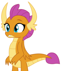 Size: 1881x2188 | Tagged: safe, artist:sketchmcreations, smolder, dragon, g4, non-compete clause, dragoness, female, raised eyebrow, simple background, solo, transparent background, vector