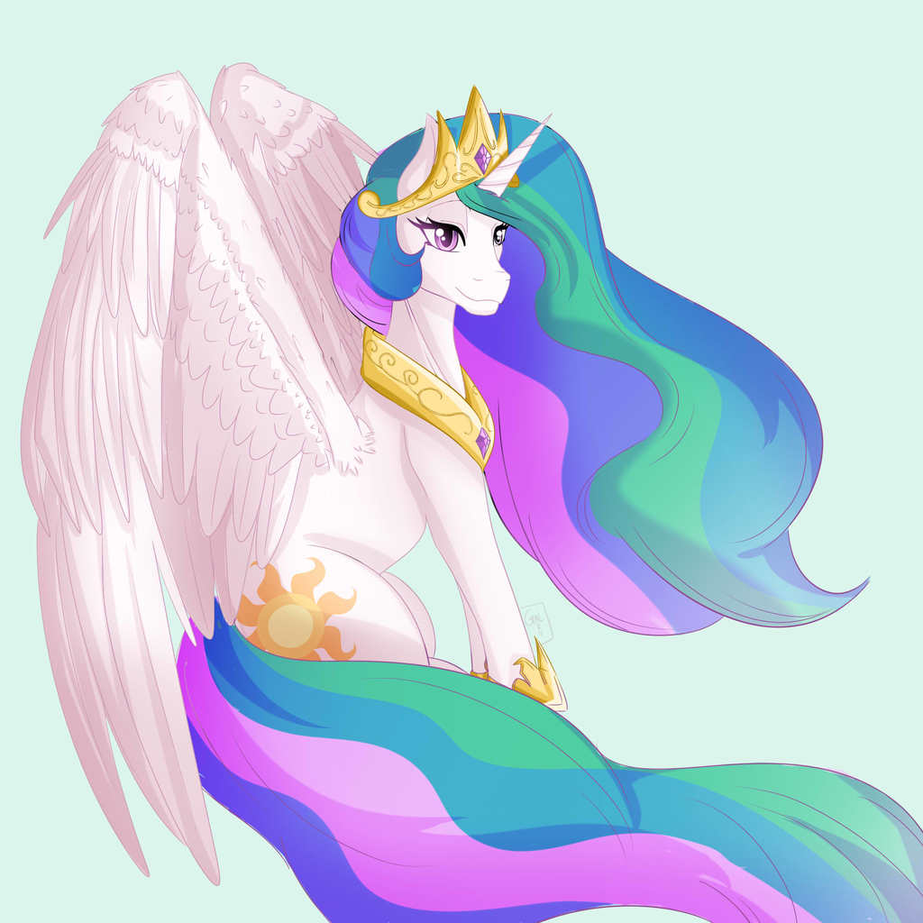 Mlp celestia. My little Pony Селестия. Принцесса Селестия. Принцесса Селестия пони. Единорог Селестия.