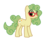 Size: 1300x1052 | Tagged: safe, artist:kiwiscribbles, oc, oc only, oc:kiwi scribbles, earth pony, pony, curly hair, cute, cutie mark, female, glasses, mare, show accurate, simple background, solo, transparent background