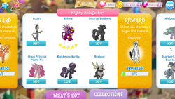Size: 1280x720 | Tagged: safe, gameloft, accord, chummer, discord, little strongheart, mistmane, nightmare rarity, pinkie pie, pony of shadows, star swirl the bearded, the sphinx, alicorn, bugbear, cat, draconequus, pony, sphinx, unicorn, anthro, digitigrade anthro, g4, alicornified, anthro with ponies, female, game screencap, male, mare, pinkiecorn, princess of chaos, race swap, xk-class end-of-the-world scenario
