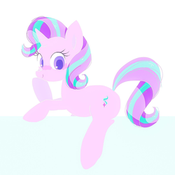 Size: 1447x1447 | Tagged: safe, artist:1drfl_world_end, starlight glimmer, pony, unicorn, g4, female, looking at you, mare, simple background, solo, white background