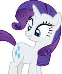Size: 6000x7131 | Tagged: safe, artist:ithinkitsdivine, rarity, pony, g4, absurd resolution, female, show accurate, simple background, solo, transparent background, vector