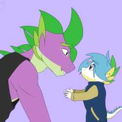 Size: 1688x1688 | Tagged: safe, artist:moonakart13, artist:moonaknight13, spike, oc, oc:swift onyx, dracony, dragon, hybrid, pony, g4, adorable face, baby, clothes, cute, freckles, infant, interspecies offspring, mixed breed, next generation, offspring, parent:princess celestia, parent:spike, parents:spikelestia, scales, smiling, tongue out