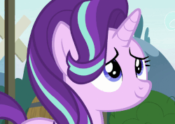 Size: 651x464 | Tagged: safe, screencap, starlight glimmer, pony, unicorn, g4, season 8, the parent map, animated, cute, female, gif, glimmerbetes, loop, mare, smiling, solo, talking