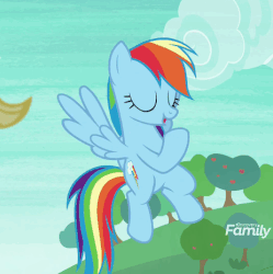 Size: 463x464 | Tagged: safe, edit, edited screencap, screencap, applejack, rainbow dash, g4, non-compete clause, animated, cropped, female, pose, reversed