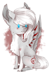 Size: 2450x3785 | Tagged: safe, artist:lastaimin, oc, oc only, pegasus, pony, chibi, high res, simple background, sitting, solo, transparent background
