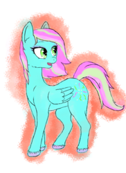 Size: 726x1000 | Tagged: safe, artist:verbose, oc, oc only, oc:candy storm, pegasus, pony, female, male, simple background, solo, transparent background, unshorn fetlocks