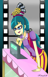 Size: 2058x3295 | Tagged: safe, artist:xan-gelx, juniper montage, equestria girls, equestria girls specials, g4, mirror magic, bracelet, clothes, cute, female, glasses, hat, high res, jewelry, pigtails, skirt, smiling, solo