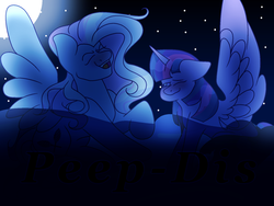 Size: 1280x960 | Tagged: safe, artist:edgeyboiss, twilight sparkle, oc, oc:turquoise edge, alicorn, pegasus, pony, kindverse, g4, offspring, parent:limestone pie, parent:zephyr breeze, parents:zephyrstone, twilight sparkle (alicorn)