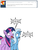 Size: 602x786 | Tagged: safe, artist:dekomaru, trixie, twilight sparkle, pony, unicorn, tumblr:ask twixie, g4, ask, female, implied princess celestia, lesbian, ship:twixie, shipping, tumblr