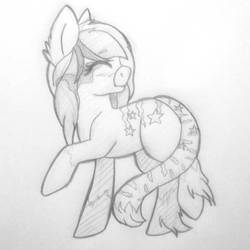 Size: 1871x1871 | Tagged: safe, artist:adostume, oc, oc only, earth pony, pony, solo, traditional art