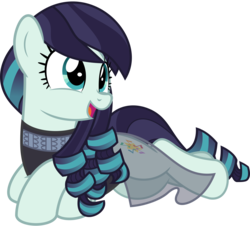 Size: 5135x4645 | Tagged: safe, artist:jhayarr23, coloratura, earth pony, pony, g4, absurd resolution, clothes, cute, female, happy, lying, rarabetes, simple background, solo, sweet dreams fuel, transparent background, vector