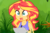 Size: 1326x872 | Tagged: safe, artist:minusclass, sunset shimmer, equestria girls, g4, female, solo, surprised