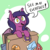 Size: 1600x1600 | Tagged: safe, artist:rawrienstein, oc, oc:rawrienstein, everfree northwest, everfree northwest 2018, luggage, luggage stickers, suitcase