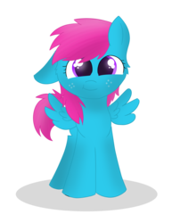 Size: 2550x3300 | Tagged: safe, artist:skyflys, oc, oc only, pegasus, pony, commission, cute, female, filly, high res, simple background, solo, transparent background